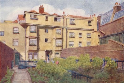 Numeri 13, 14 e 15 di Nevills Court, Fetter Lane, 1901 da Philip Norman