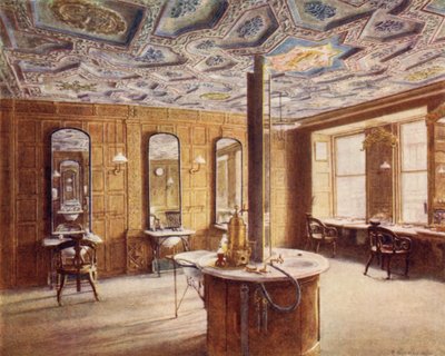 Stanza nel Gate-house di Inner Temple, 1899 da Philip Norman