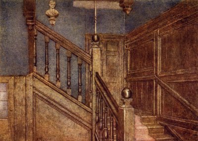Scala della Casa Sandford Manor, 1898 da Philip Norman