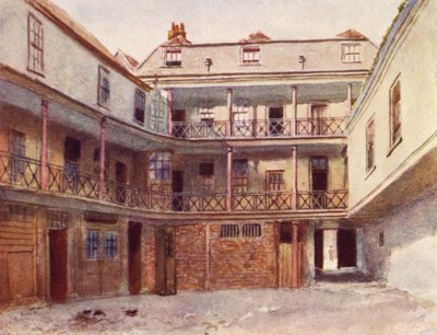 Swan with Two Necks Inn, Carter Lane, 1894 da Philip Norman
