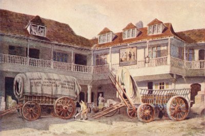 Tabard Inn, Southwark, 1810 da Philip Norman