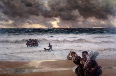 Cardigan Bay, Galles, c1858-c1902 da Philip Richard Morris