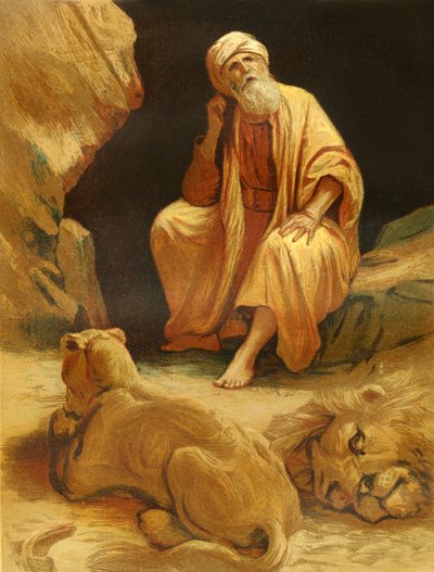 Daniele nella fossa dei leoni da Philip Richard Morris