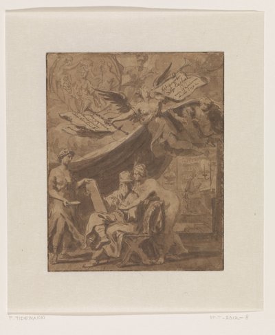 Frontespizio per Het groot Schilderboek da Philip Tidemann