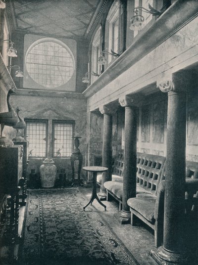 Sala di Marmo al Numero 1 di Holland Park da Philip Webb
