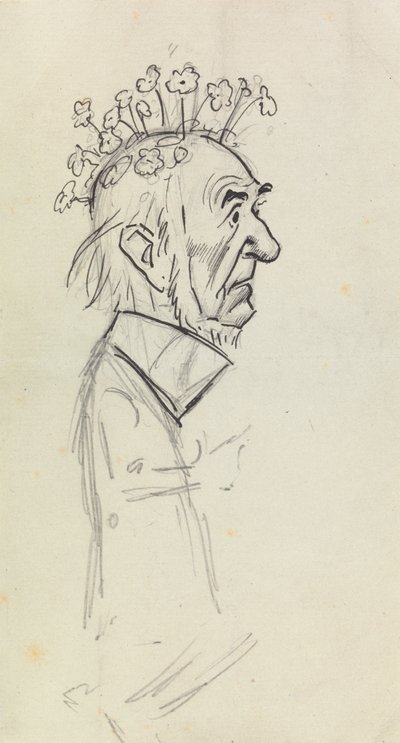 Caricatura Ritratto di Gladstone da Philip William May