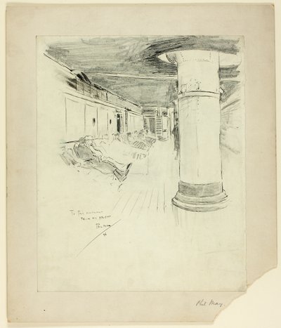 Ponte del piroscafo da Philip William May