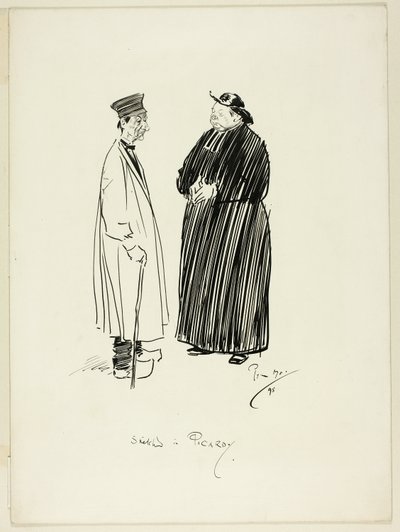 Schizzo in Piccardia da Philip William May
