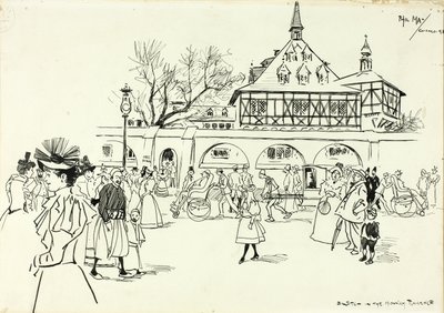 Schizzo nel Midway Plaisance da Philip William May