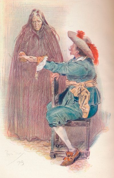 La chiromante, 1903 da Philip William May
