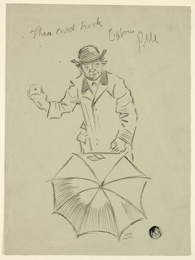 Trucco delle tre carte, Epsom da Philip William May