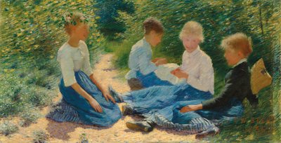 Chiacchieroni, 1886 da Philip Wilson Steer