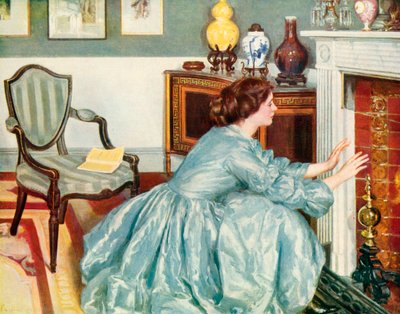 La fine del capitolo (litografia a colori) da Philip Wilson Steer