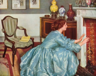 La fine del capitolo (litografia a colori) da Philip Wilson Steer