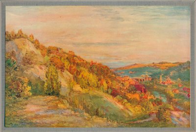 Il ponte rosso, Ironbridge, 1910, c1932 da Philip Wilson Steer