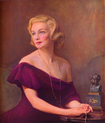 Ritratto di Madeleine Carroll, 1935, 1936 da Philip de László