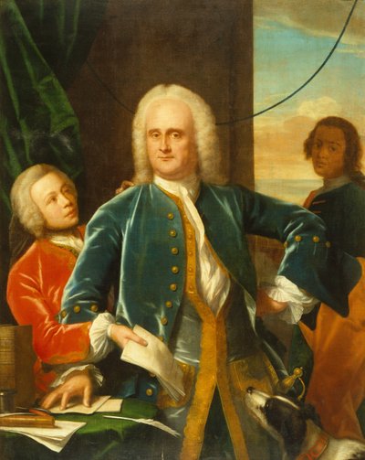 Jan Albert Sichterman con suo figlio Jan Albert da Philip van Dyck