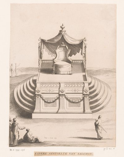 Trono di rame di Salomone da Philip van Gunst