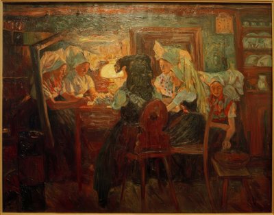 Alla luce della lampada da Philipp Franck