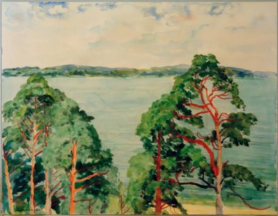Paesaggio del Wannsee da Philipp Franck