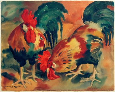 Due galli da Philipp Franck