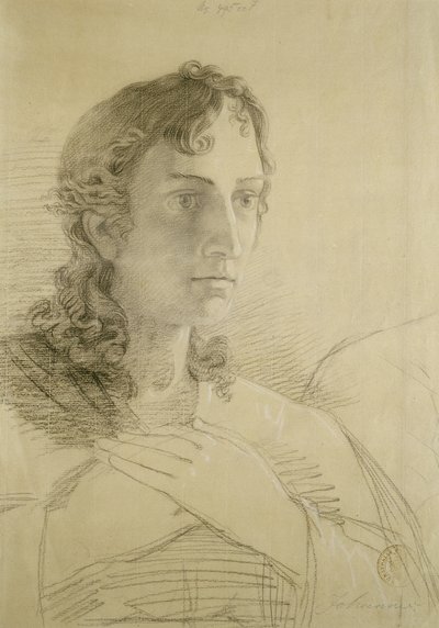 Testa e mani di San Giovanni da Philipp Otto Runge