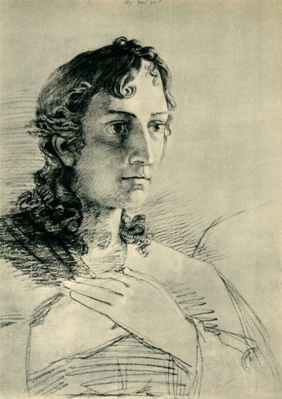Testa e mani di San Giovanni da Philipp Otto Runge