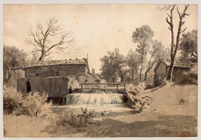 Mulino sul ruscello vicino a Schliersee da Philipp Röth