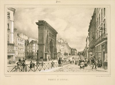 Porte St Denis da Philippe (after) Benoist