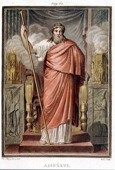 Assuero, costume per 