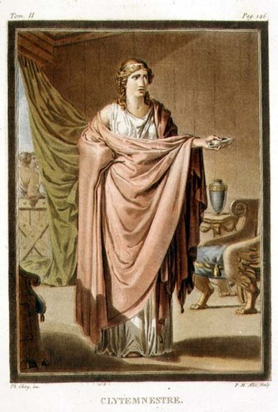 Clitennestra, costume per 