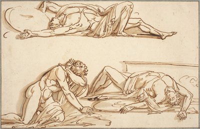 Achille e Patroclo da Philippe Auguste Hennequin