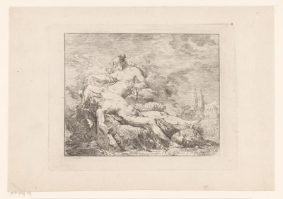 Diana ed Endimione da Philippe Auguste Hennequin