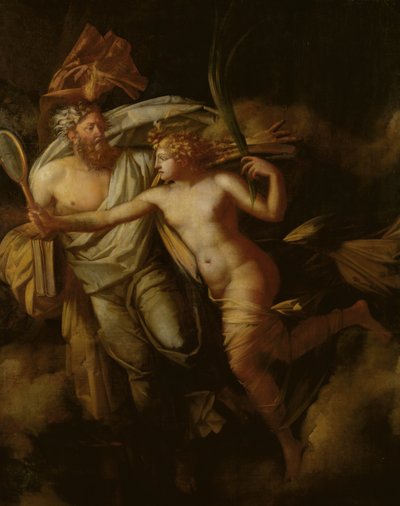 Frammento del Trionfo del Popolo Francese, o Il 10 agosto da Philippe Auguste Hennequin