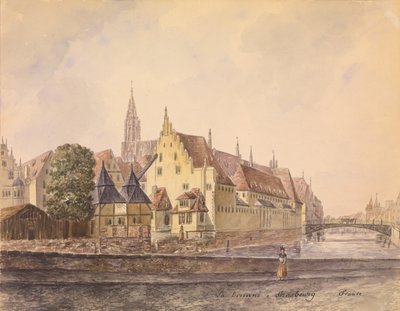 Il Danubio a Strasburgo da Philippe Auguste de Peellaert