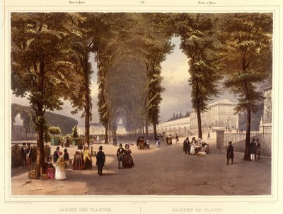 Le Jardin des Plantes - in “Promenade dans Paris et ses environs” da Philippe Benoist
