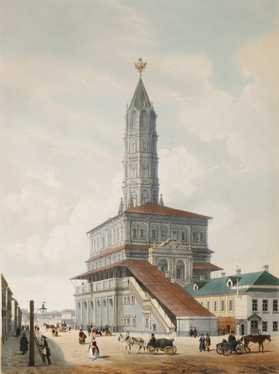 La Torre Sukharev a Mosca da Philippe Benoist
