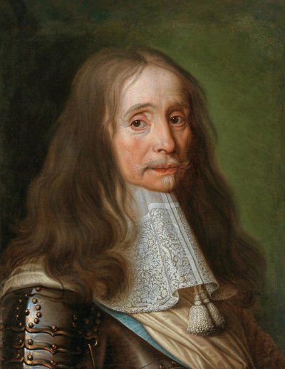Ritratto di Charles de La Porte 1602-1664, c. 1660 da Philippe de Champaigne