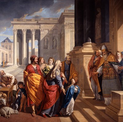 La Presentazione della Beata Vergine Maria, 1639-1640 da Philippe de Champaigne