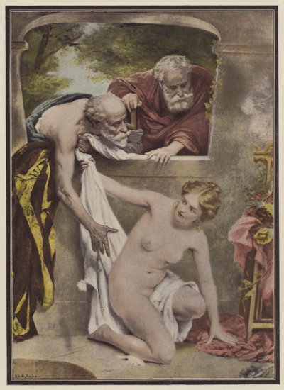 Susanna e i vecchioni da Philippe Felix Dupuis