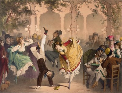 Le Quadrille a Bullier da Philippe Jacques Linder