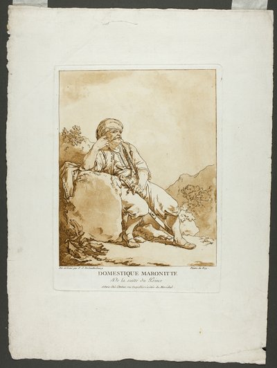 Maronita domestico da Philippe Jacques de Loutherbourg II