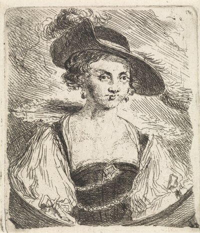 Ritratto di Helena Fourment da Philippe Lambert Joseph Spruyt