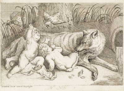 Romolo e Remo da Philippe Lambert Joseph Spruyt