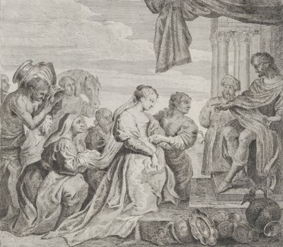 Salomone e la Regina di Saba, 1784 da Philippe Lambert Joseph Spruyt