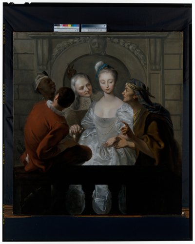La Chiromante da Philippe Mercier