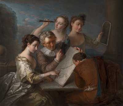 Il senso della vista da Philippe Mercier