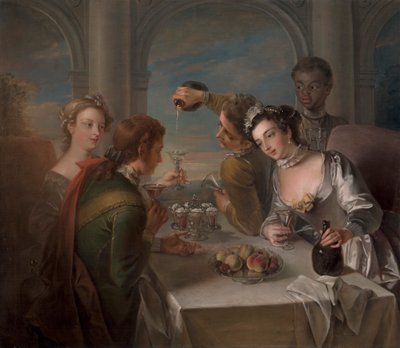 Il senso del gusto da Philippe Mercier