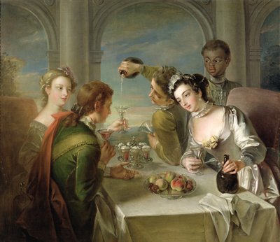Il senso del gusto da Philippe Mercier
