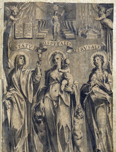 Frontespizio degli Statuti dell